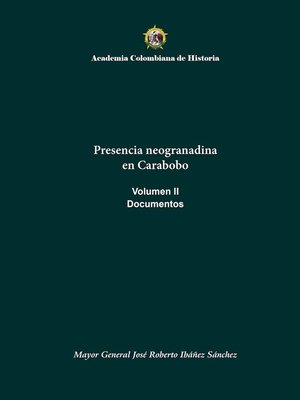 cover image of Presencia neogranadina en Carabobo. 1821